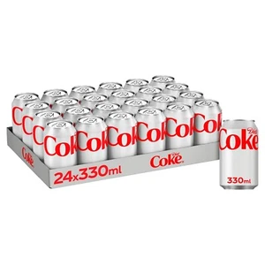 Diet Coke Can Cola, Tray 330 ml (Pack of 24) Free & Fast Shipping - Picture 1 of 10