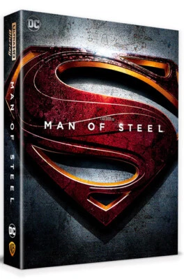 Man Of Steel - 4K UHD + BLU-RAY 2D & 3D Steelbook Limited - Full Slip A2 / WeET - Image 1 of 2