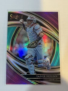 2020 Select Yadier Molina Tri Color Prizm Premier Level Cardinals 🔥🔥 - Picture 1 of 2