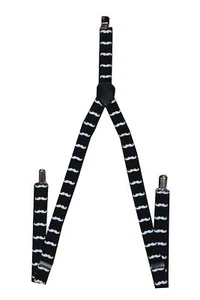 PKO Men's Suspender 1" Wide Mustache - Picture 1 of 1