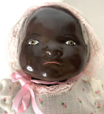 AA 12” Repro BYE-LO BABY DOLL HEAD MARKED Grace Putnam W/ CLOTH FROG BODY