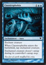 4x Claustrophobia ~ Near Mint Innistrad MTG Magic x4 4 UltimateMTG Playset Blue