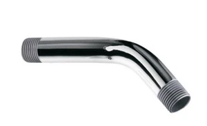 BUTW 1/2" NPT 6" long chrome shower wall 45 deg angled extensions (18) - Bild 1 von 1