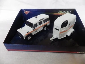 LAND ROVER DEFENDER E HORSEBOX DRIVE TIME VA09710 CORGI CON SCATOLA - Foto 1 di 5