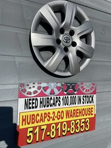 2010-2011 Toyota Camry 16" 7 Spoke 1 Hubcap Wheel Cover verynice OEM Refurbished - Picture 1 of 5