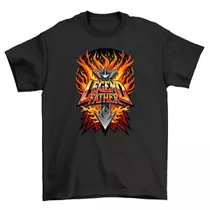 Legendärer Vater Papa Flammen T-Shirt - Entzünde Lachen und Liebe mit diesem lustigen T - Bild 1 von 46