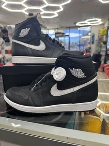 Size 10.5 Nike Jordan 1 Retro High PRM Ying-Yang Black 2016 (555088-011) - Picture 1 of 7