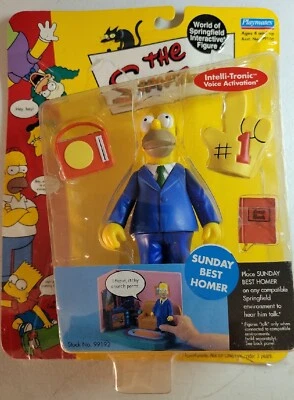 🚀 The Simpsons World Of Springfield Interactive, Sunday Best Homer. Item aberto🚀 - Imagem 1 de 4