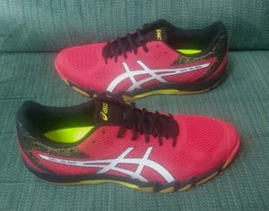 Asics Herren US Größe 11,5 Badmintonschuhe Gel Blade 7 rot gelb 1071A029 (neu ohne Karton) - Bild 1 von 12