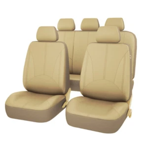 Fit For Ford Focus 2000-2022 PU Leather Front Rear Seat Cover Cushion Protector - Picture 1 of 8