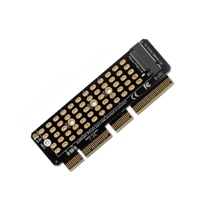 M.2 NVMe SSD to PCI-E Express 3.0 X4 X8 X16 Adapter Card Full Speed 2280 PH41-U1 - Photo 1/9