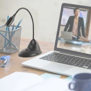 Abs Schwarz Omnidirektionale Richtwirkung 3 5 Mm Stecker Einstellbare Rohr CHP - Afbeelding 1 van 12