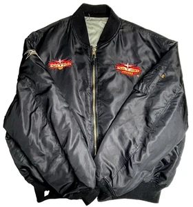 WCW Monday Nitro TNT Alpha Industries Fliegerjacke Herren 2XL schwarz Vintage 90er - Bild 1 von 22