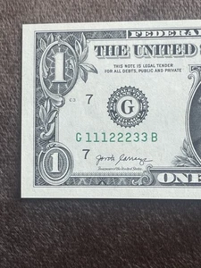 $1 2017 Chunky Ascending Ladder 1’s 2’s 3’s 11122233 - Picture 1 of 4