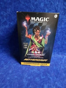 MTG: Aetherdrift Commander Deck Living Energy, Sealed Box is Worn - Picture 1 of 1