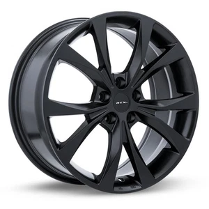 19x8 Black Alloy Wheel Rim Fits Polestar 3, OEK62 19Inch 5x108 5Lug ET42 - Picture 1 of 4