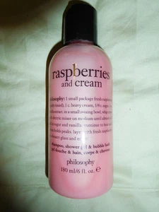 Philosophy Duschgel 6 Unzen   HIMBEEREN UND SAHNE ~ versiegelt - Bild 1 von 1