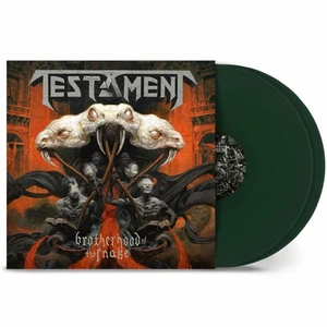 TESTAMENT - Brotherhood Of The Snake (reissue) - gatefold green vinyl 2xLP - Picture 1 of 1