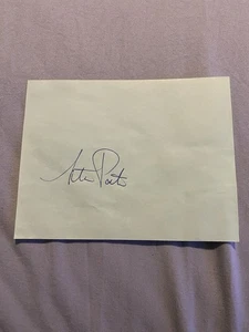 Steve Pate Golf Signed Index Card PGA Tour Champion Masters US Open - Picture 1 of 1