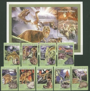 Prähistorische Tiere, Dinosaurier - Mali - ** MNH 1999 ! Zähnung - Bild 1 von 1