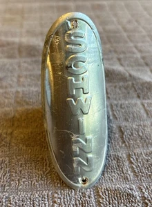 Schwinn Chicago Bicycle Headbadge LARGE SIZE 1950’s - Picture 1 of 8