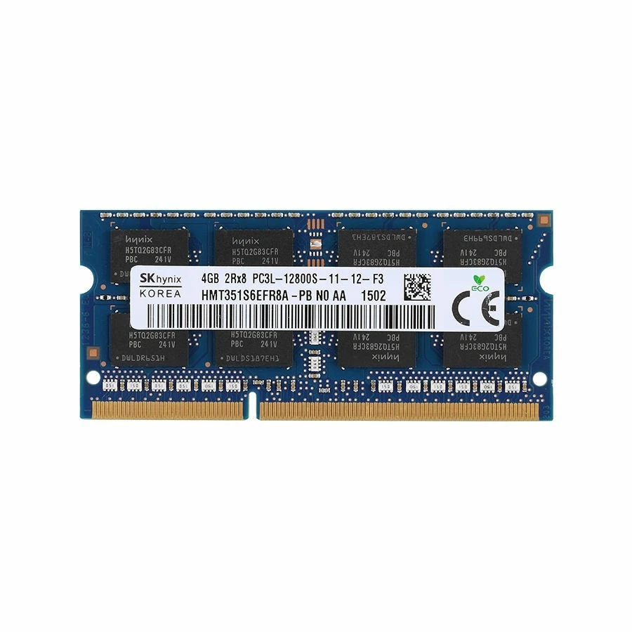 RAM Hynix da 4GB DDR3L 1600Mhz (PC3L-12800S) Memoria per PC Laptop, SO-DIMM. - Immagine 1 di 1