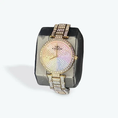 NOS Coach Josie  “Rainbow” Watch - Beautiful - Take A Look! - Image 1 of 3