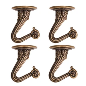 4 Sets Swag Ceiling Hooks Heavy Duty Swag Hook with Hardware for Hanging Plants - Picture 1 of 7