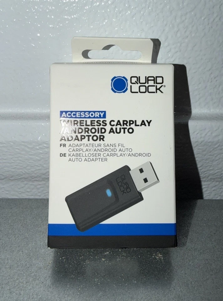 Wireless Carplay Adapter NEU - Quad Lock - Bild 1 von 1