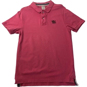 Camisa Polo Hilfiger Denim Manga Corta Clásica Rosa Informal Para Mujer Grande - Imagen 1 de 8