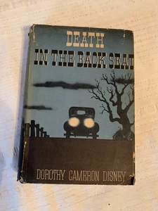 Dorothy Cameron Disney / Tod auf dem Rücksitz 1936 Random House Vintage Buch - Bild 1 von 12