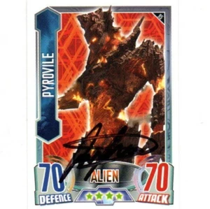 Doctor Who Trading Card Panini Alien Attax #95 signiert von Francois Pandolfo - Bild 1 von 1