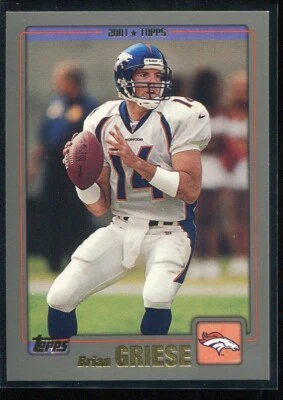 2001 Topps Football Brian Griese #246 Denver Broncos - Image 1 of 2