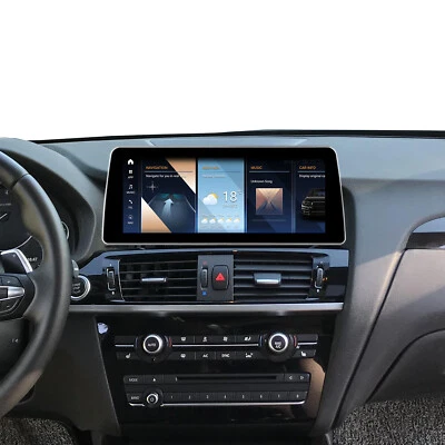 12.3" Android 13 Touch Screen Carplay GPS For BMW X3 F25 X4 F26 Car Stereo 256G - Image 1 of 4