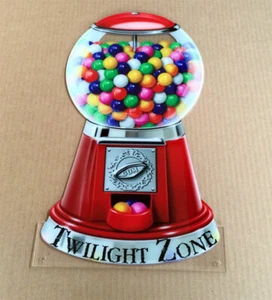 Bally Twilight Zone Pinball Machine Custom Gumball Machine TOPPER - Picture 1 of 3