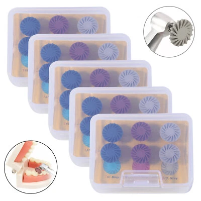 1-5Boxes Dental Polish Kit Composite Resin Polishing Disc Spiral Polish Wheel po - Image 1 of 4