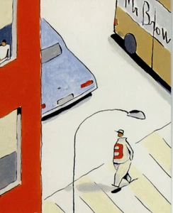 AVRIL LOST IN THE CITY RED BUILDING CARTE 2002 - Bild 1 von 1