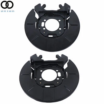 Placa de proteção contra poeira de freio 2x para Dodge Grand Caravan Chrysler Voyager traseira - Imagem 1 de 4