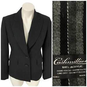 Blazer INC Mujer Talla 6P Negro Trabajo Básico Bufanda Gris Cápsula Minimalista Corpcore - Imagen 1 de 16