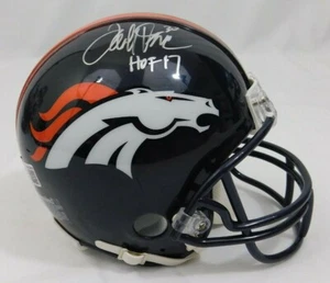 Terrell Davis Signed Denver Broncos Mini Helmet Beckett COA UGA Georgia Bulldogs - Picture 1 of 4