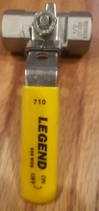 LEGEND 1/2" ACERO INOXIDABLE CF8M VÁLVULA 800 WOG - Imagen 1 de 4