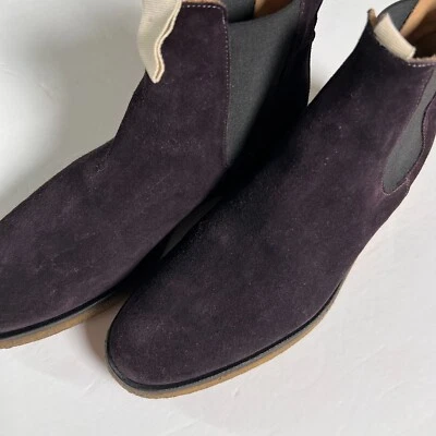 Botas Chelsea Common Project Gris Oscuro Gamuza Talla 41 Foto 1 de 4