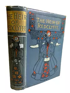 Antique Victorian Ornate Embossed 1st Ed Book The Heir of Redclyffe C Yonge - Picture 1 of 21