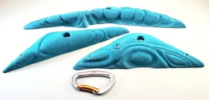 XL 3-piece Horizon Rails / Crack System Climbing Holds by Cragdog Climbing- NEW - Picture 1 of 18