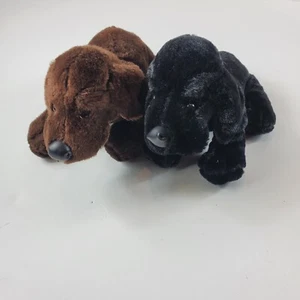 Ganz Webkinz Plush No Code Chocolate Lab Black Lab Stuffed Animal - Picture 1 of 5