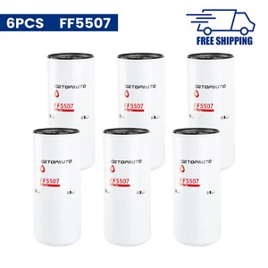 New Genuine FF5507 Fuel Filters For Volvo D12 D13 Engine Spin-On OE 6PCS - Picture 1 of 2