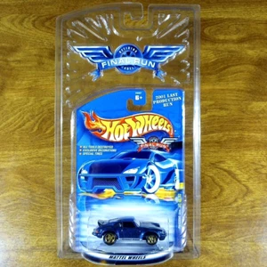 Hot Wheels 2001 Final Run Retiring Model P-911 Porsche 911 Metalflake Blue 2001 - Picture 1 of 5