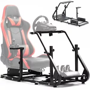 Supllueer G29 Rennsimulator Cockpitständer passend für Logitech G923 G920 Radständer - Bild 1 von 8