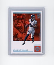 2018 Panini Encased Demaryius Thomas #41 Holo Blue Foil SP /25 Broncos