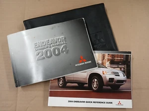 2004 MITSUBISHI ENDEAVOR OWNER USER OPERATOR MANUAL W/ CASE - Picture 1 of 4